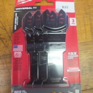 49-25-1223 3 pack of multi material multi tool blades