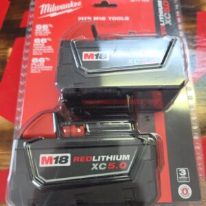M18 5.0XC 2 pack