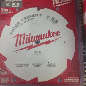 48-40-7010 10in miter saw blade for fiber cement PCD BLADE