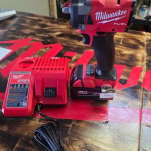 M18 impact 3/8 kit with 5.0 battery plus charger and bag