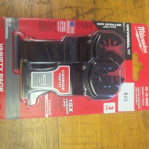 49-10-9005 variety pack for multi material multitool blades